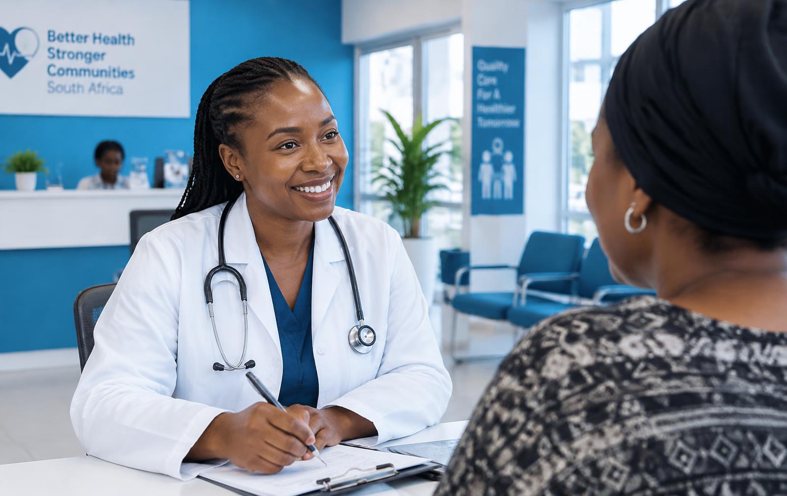 Doctor consulting a patient at XNET Clinic